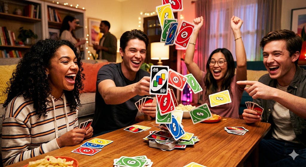 Uno Action: Kaikki toiminta versio Unosta