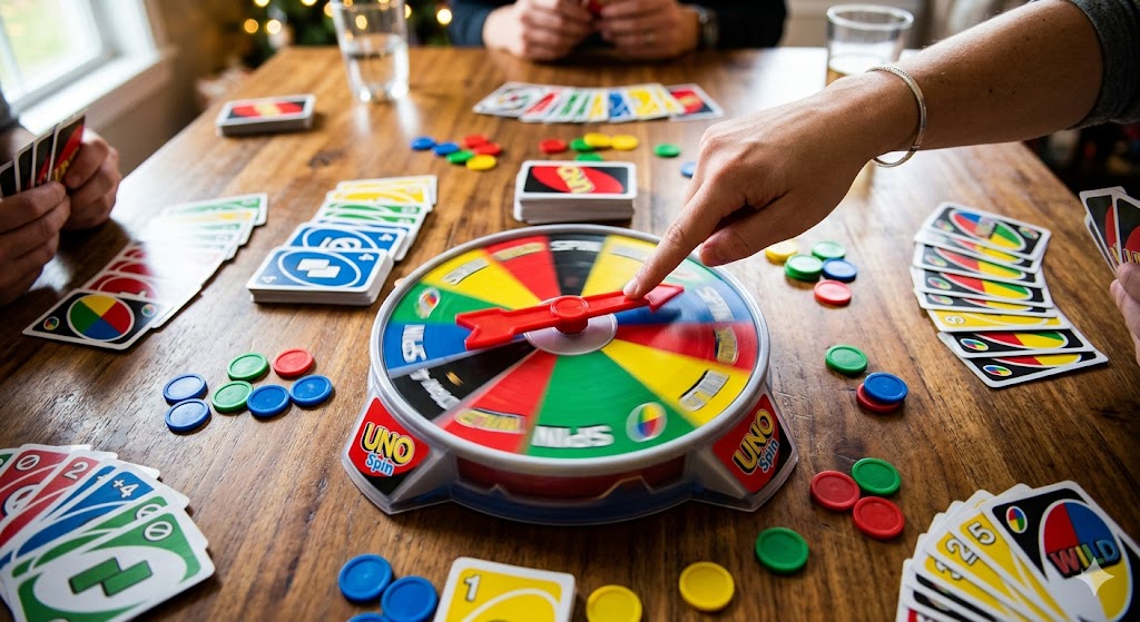Uno Spin: Opas pyörähtelevään peliin